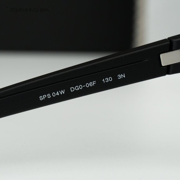 Prada Linea Rossa Men Sunglasses Black Grey Single Lens PS04WS DG006F NEW - Picture 6 of 10